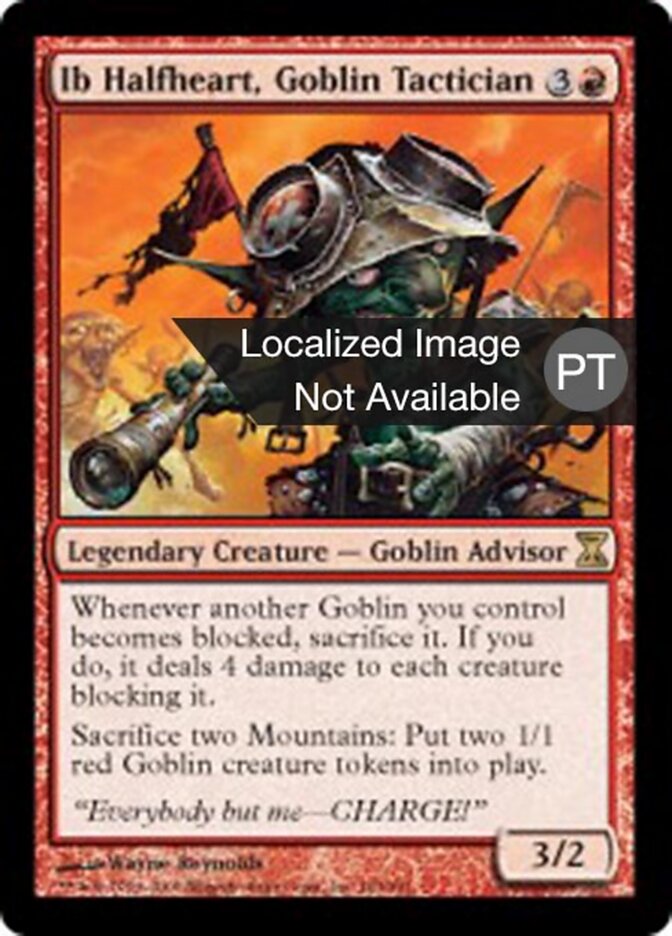 Ib Halfheart, Estrategista Goblin
