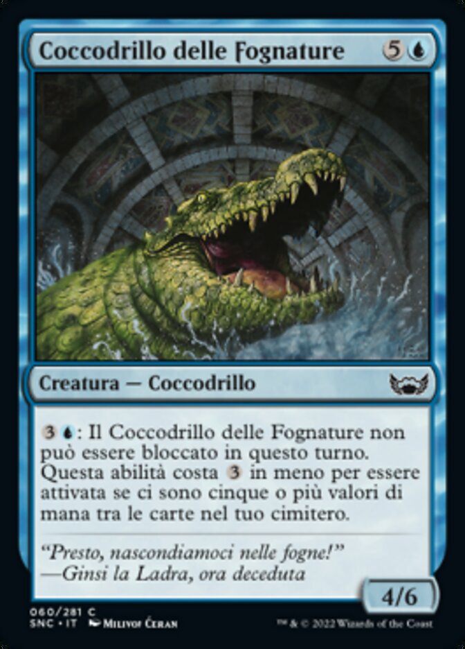Coccodrillo delle Fognature