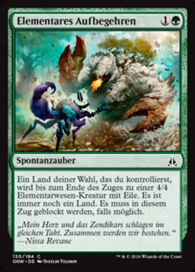 Elementares Aufbegehren