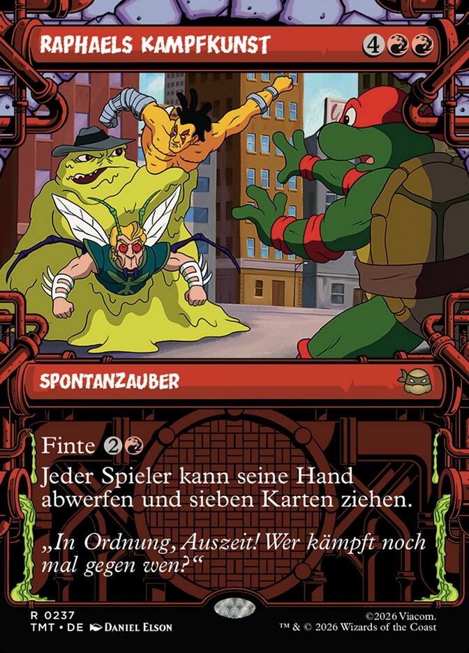 Raphaels Kampfkunst