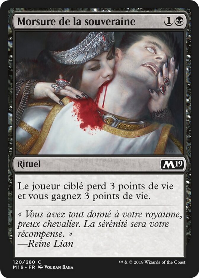 Morsure de la souveraine