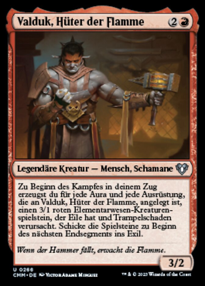 Valduk, Hüter der Flamme