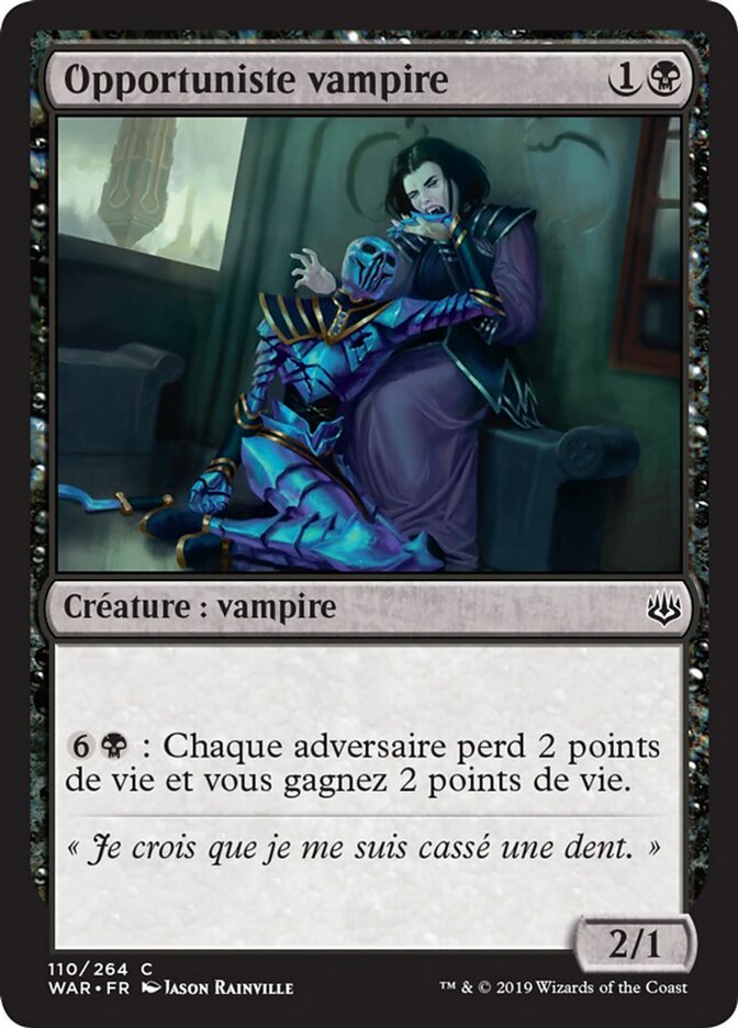 Opportuniste vampire