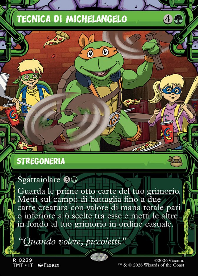 Tecnica di Michelangelo