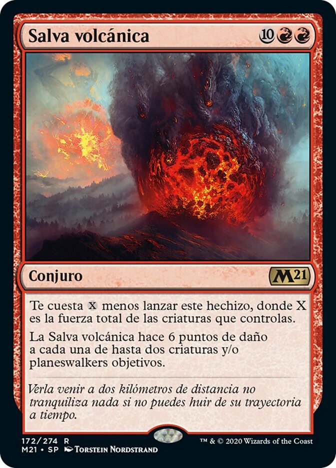 Salva volcánica