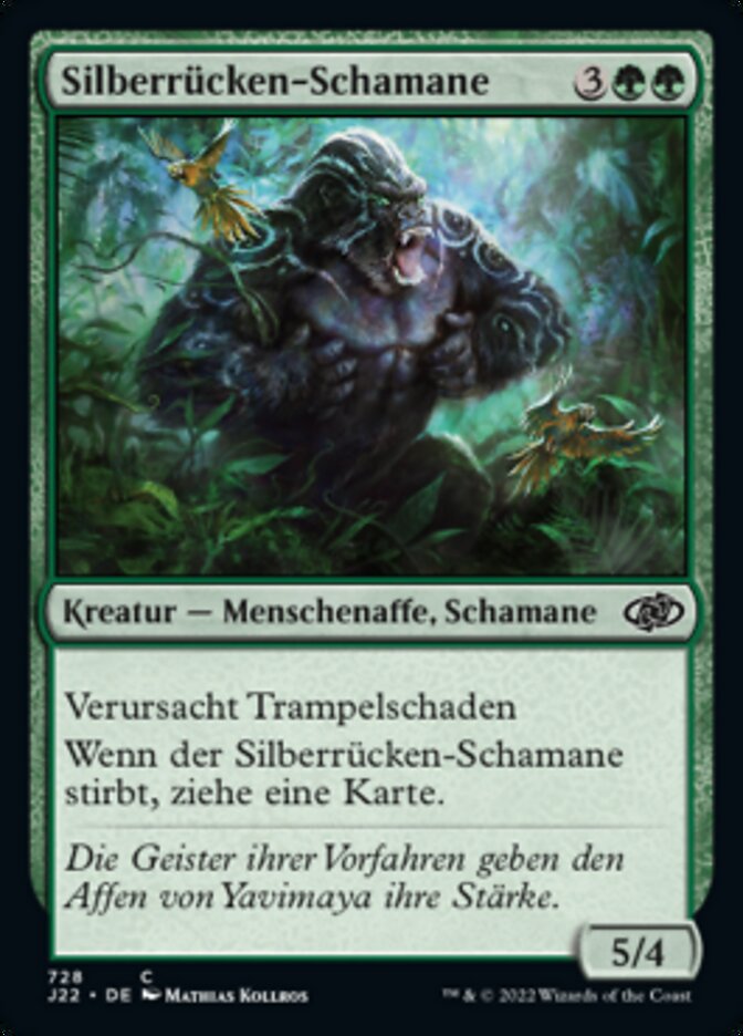 Silberrücken-Schamane