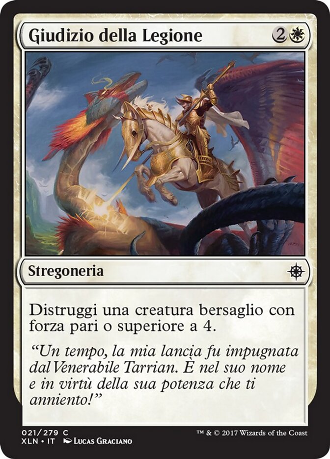Giudizio della Legione