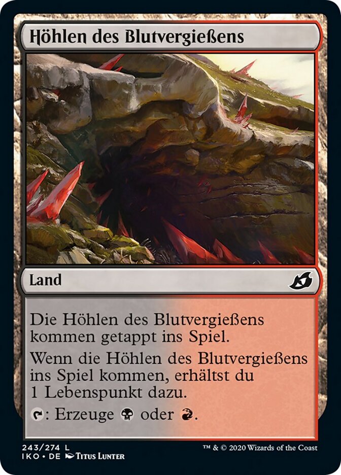 Höhlen des Blutvergießens
