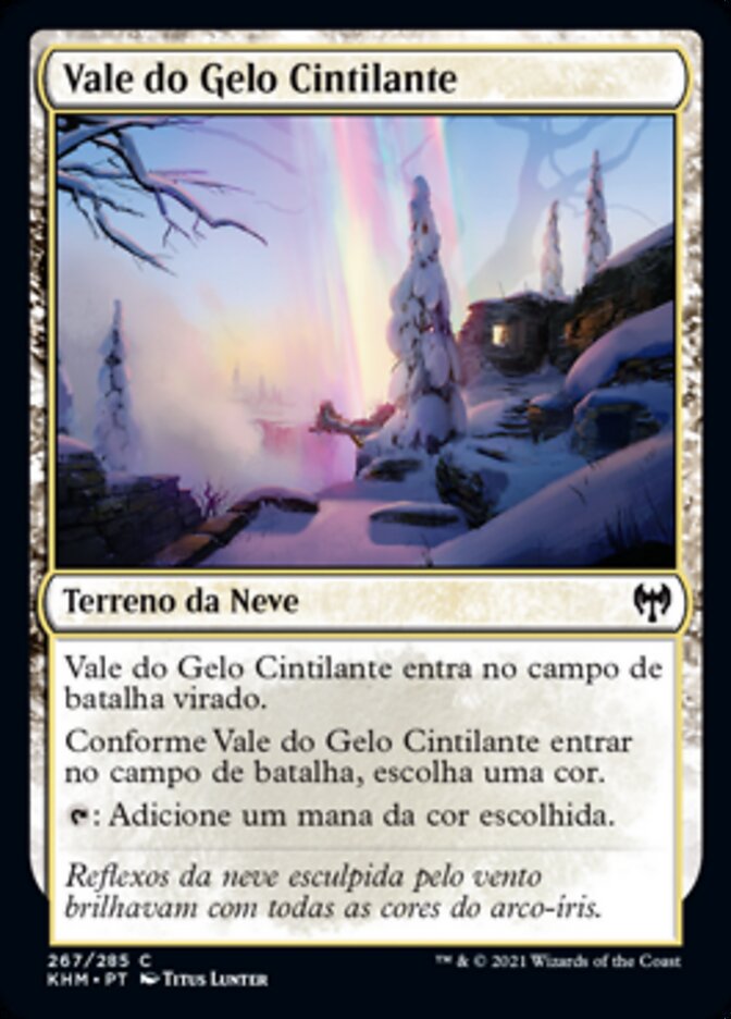 Vale do Gelo Cintilante