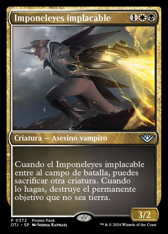 Imponeleyes implacable