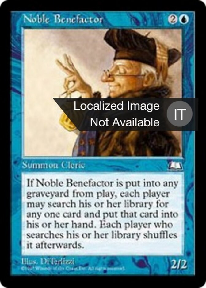 Benefattore Nobile