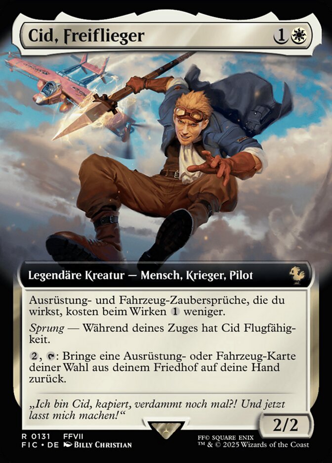 Cid, Freiflieger