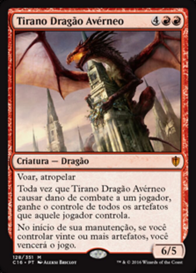 Tirano Dragão Avérneo