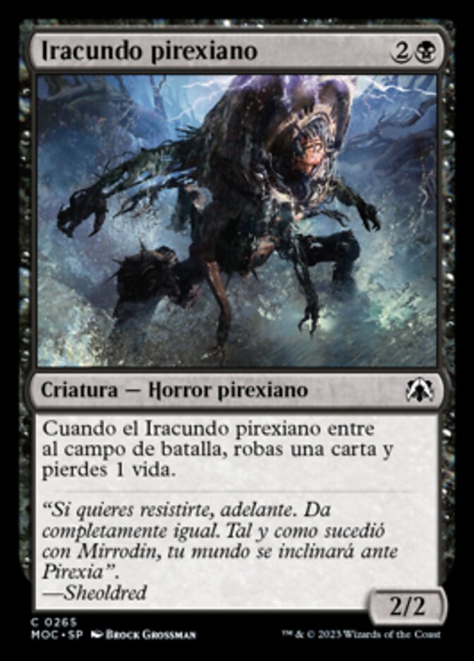 Iracundo pirexiano