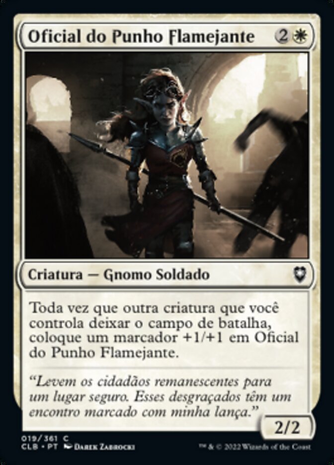 Oficial do Punho Flamejante