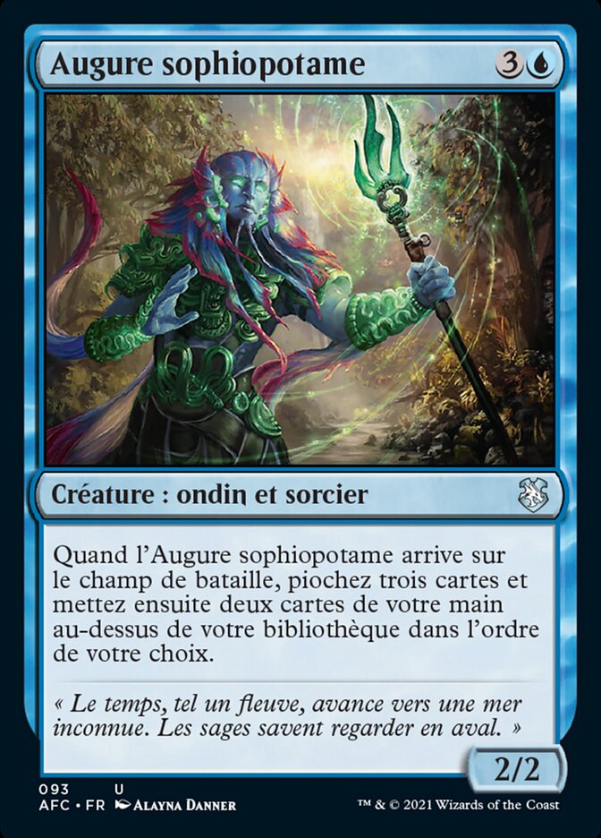 Augure sophiopotame