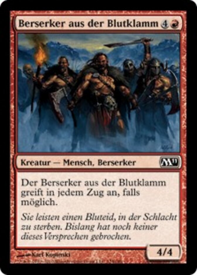 Berserker aus der Blutklamm