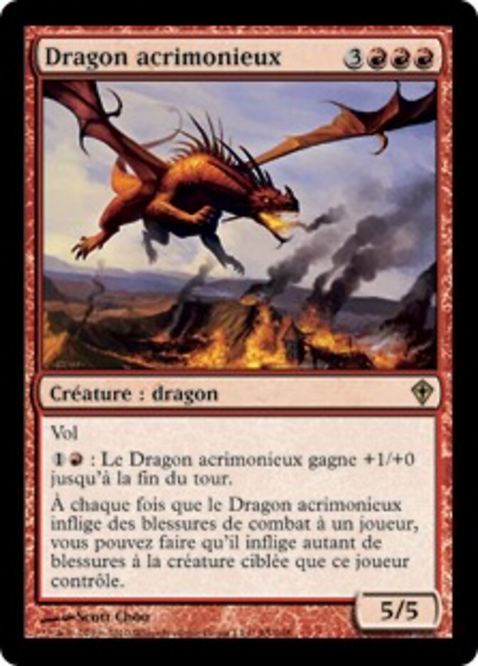 Dragon acrimonieux