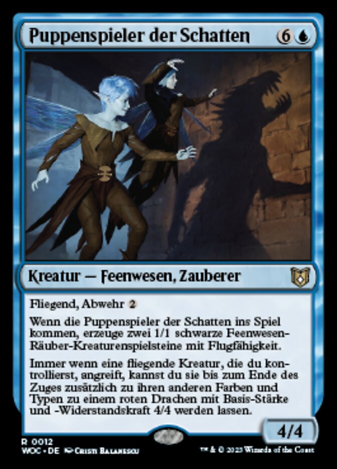Puppenspieler der Schatten