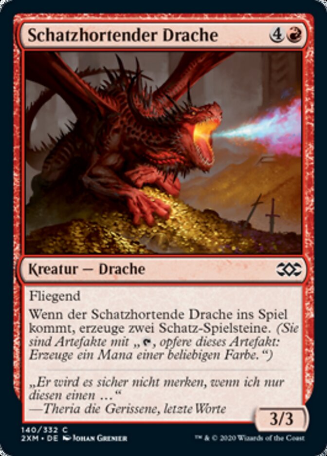 Schatzhortender Drache
