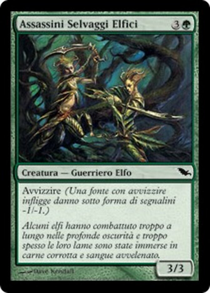 Assassini Selvaggi Elfici