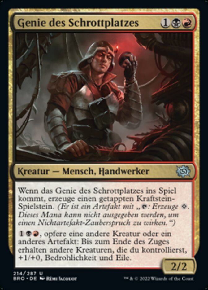 Genie des Schrottplatzes