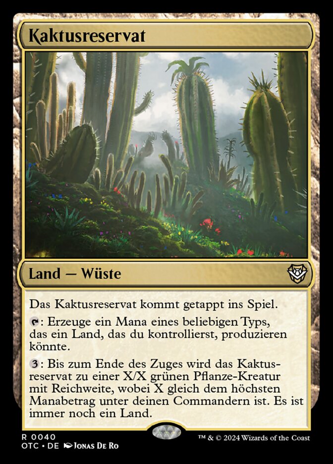 Kaktusreservat