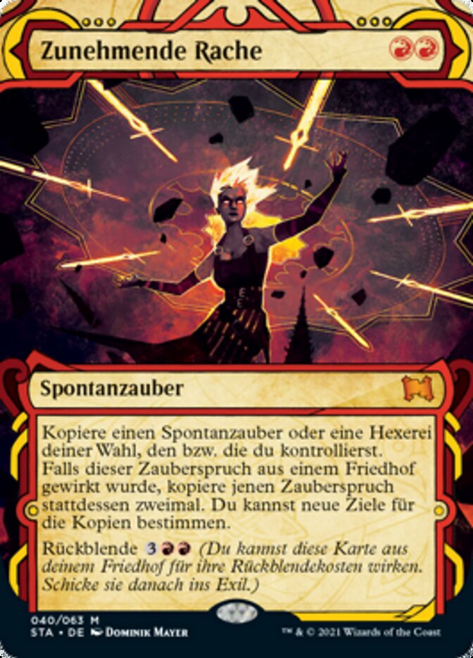 Zunehmende Rache