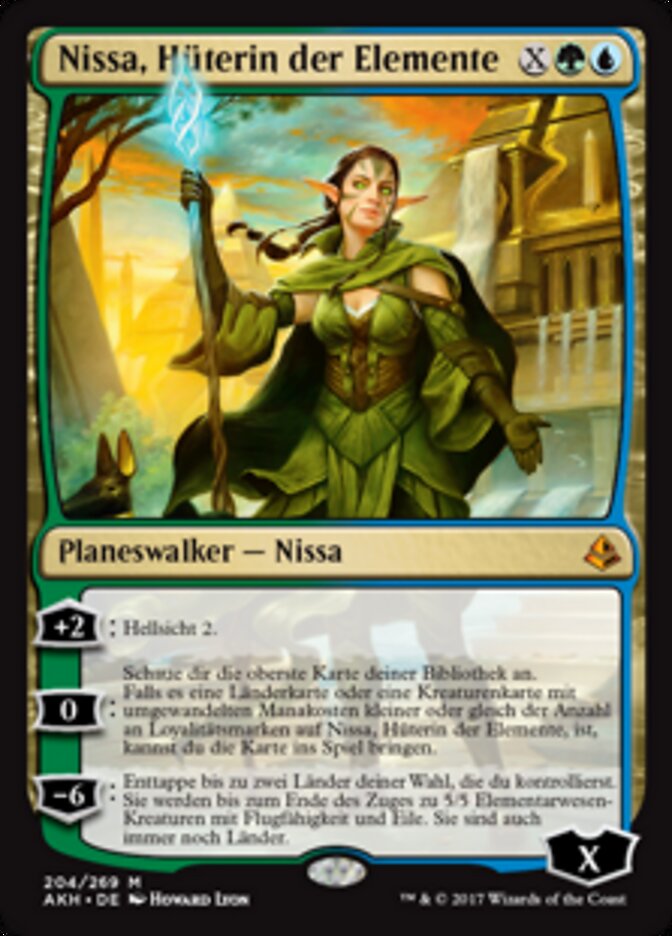 Nissa, Hüterin der Elemente