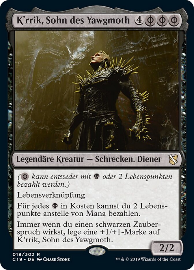 K'rrik, Sohn des Yawgmoth