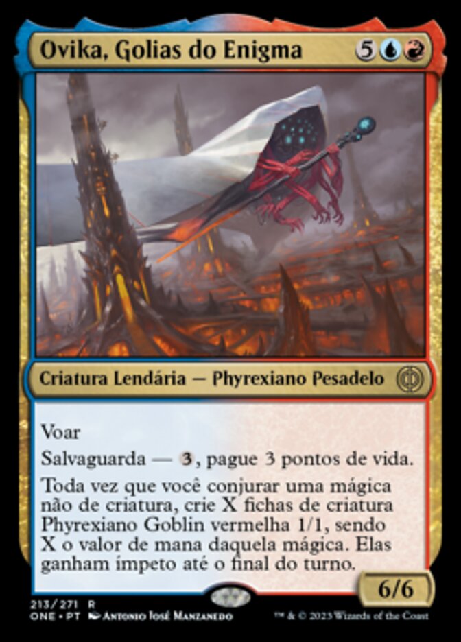 Ovika, Golias do Enigma