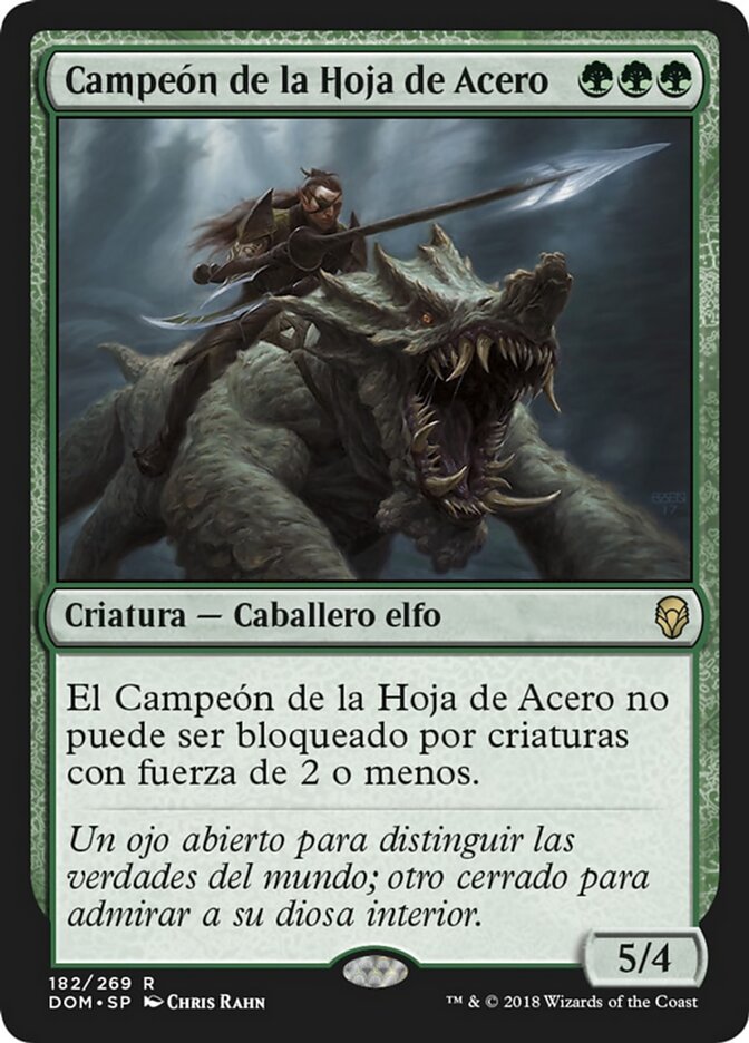 Campeón de la Hoja de Acero