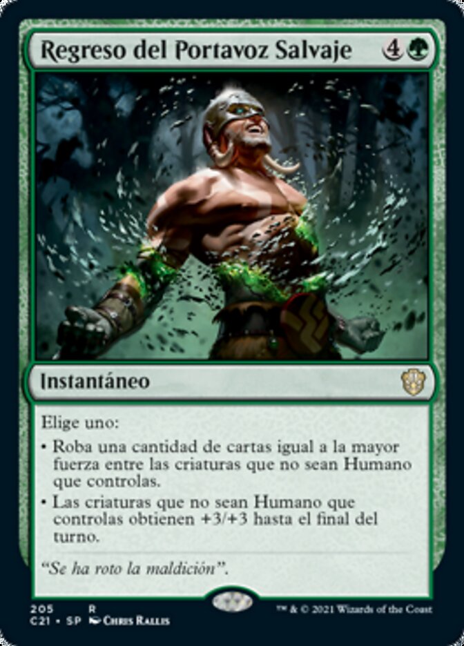 Regreso del Portavoz Salvaje