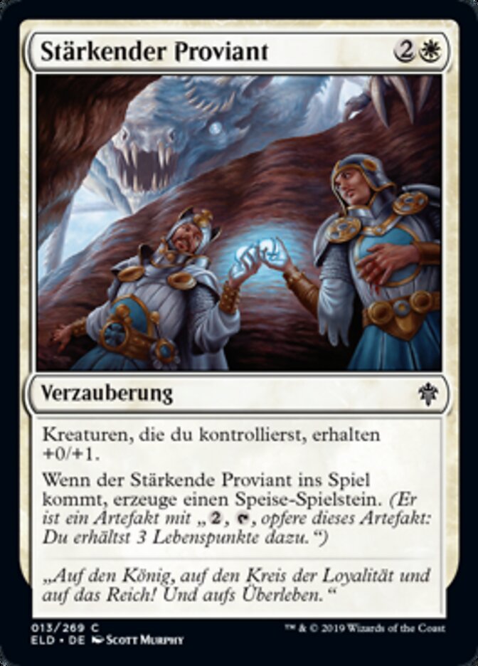 Stärkender Proviant