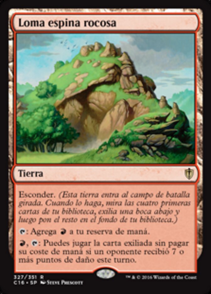 Loma espina rocosa