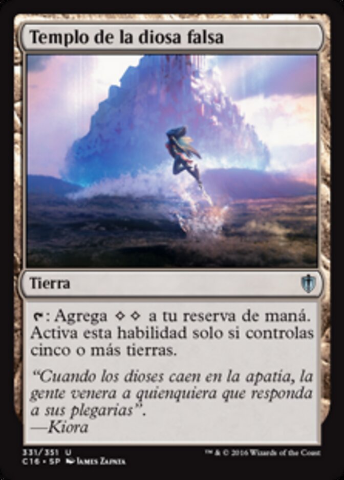 Templo de la diosa falsa