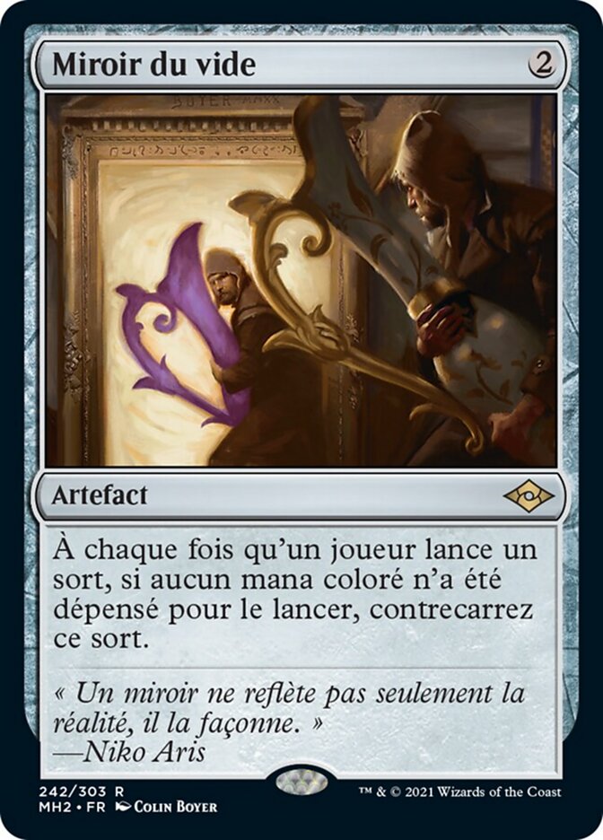 Miroir du vide