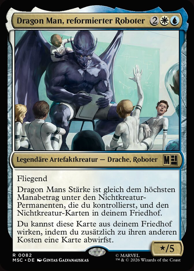 Dragon Man, reformierter Roboter