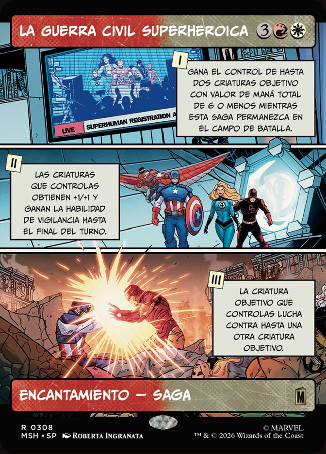La Guerra Civil Superheroica