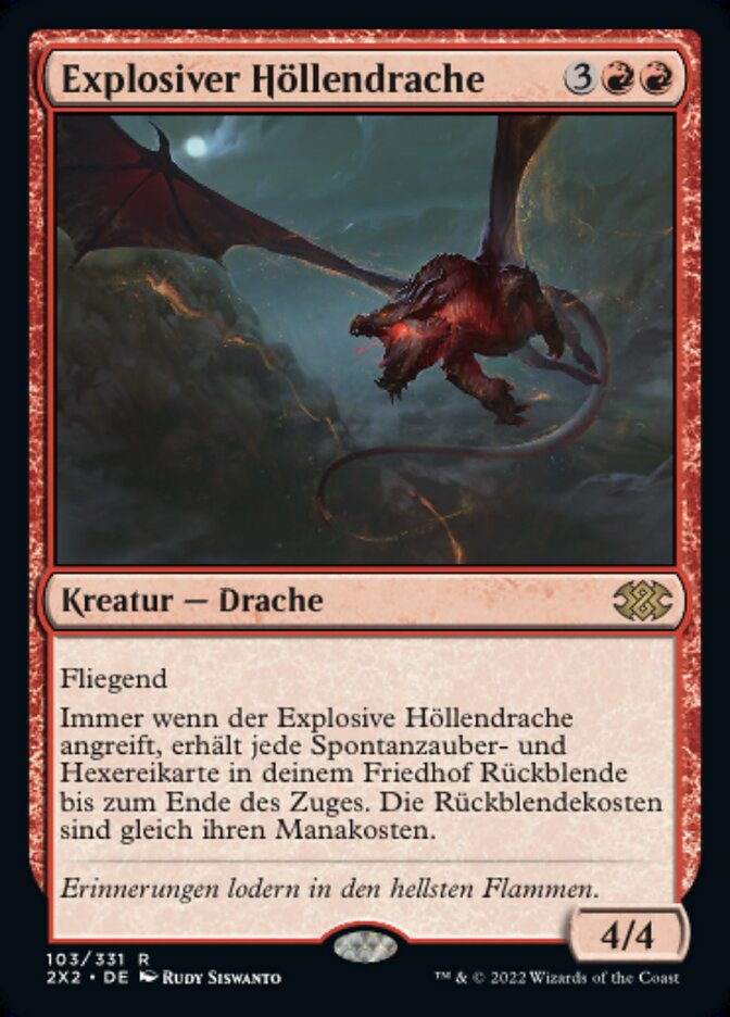 Explosiver Höllendrache