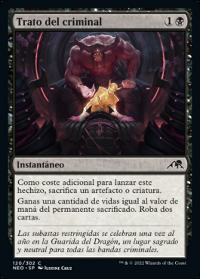Trato del criminal