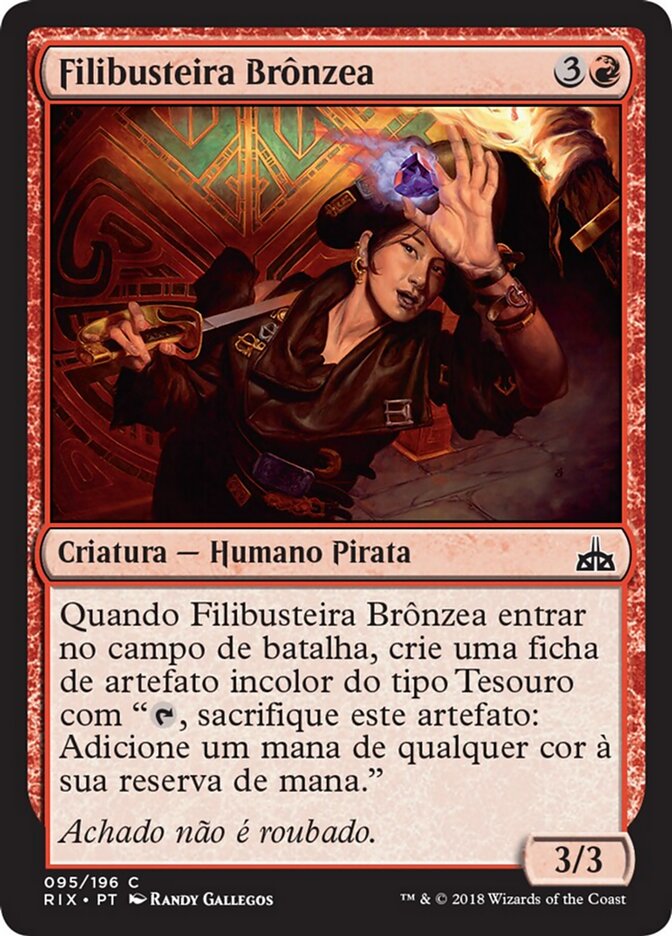 Filibusteira Brônzea