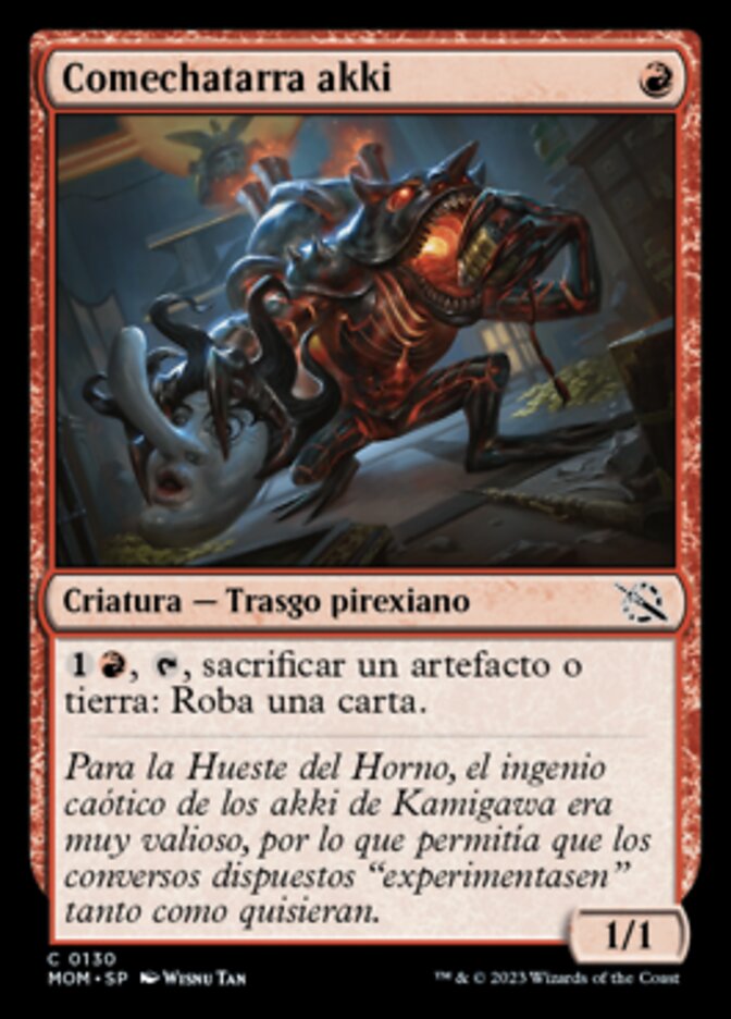 Comechatarra akki