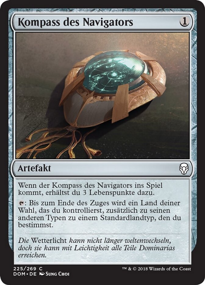 Kompass des Navigators