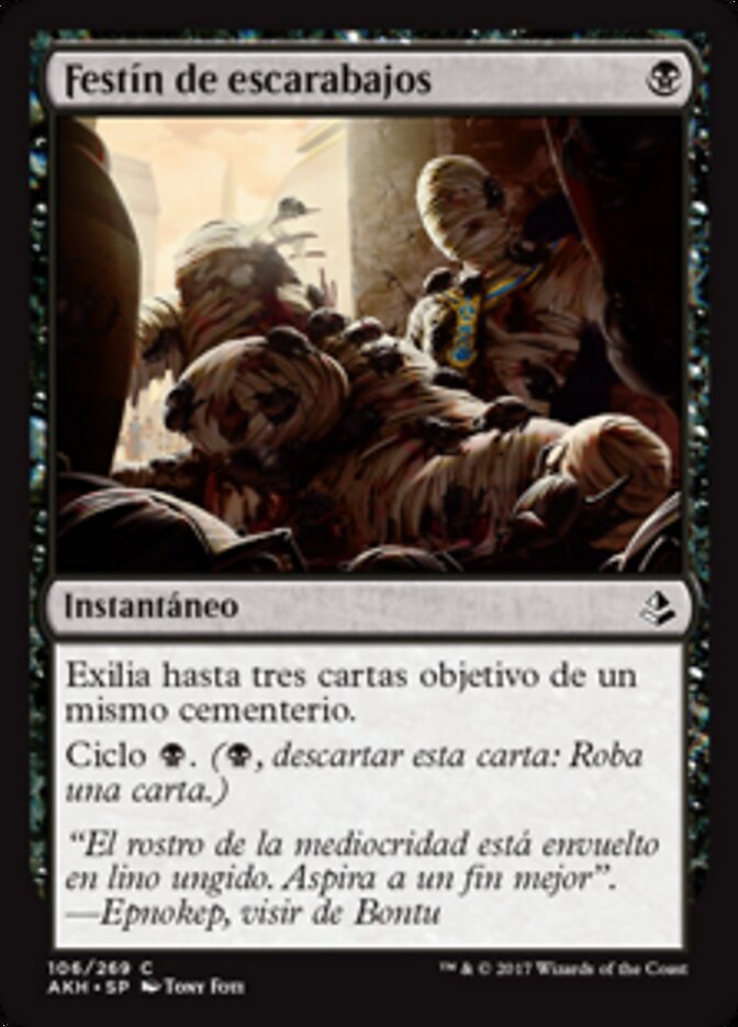 Festín de escarabajos
