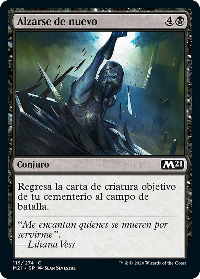 Alzarse de nuevo