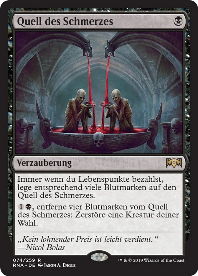 Quell des Schmerzes