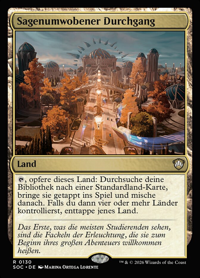 Sagenumwobener Durchgang