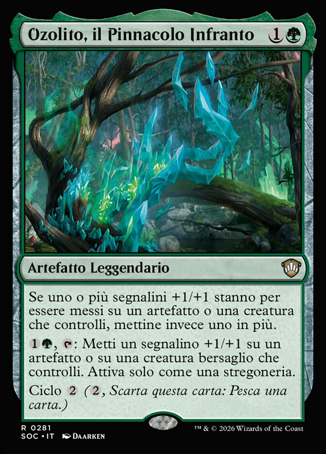 Ozolito, il Pinnacolo Infranto