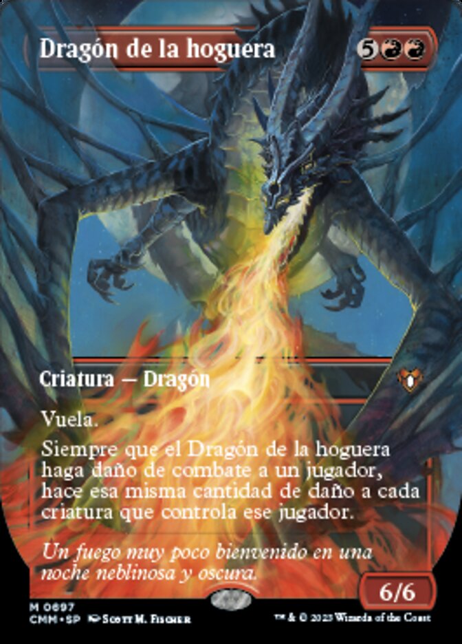 Dragón de la hoguera